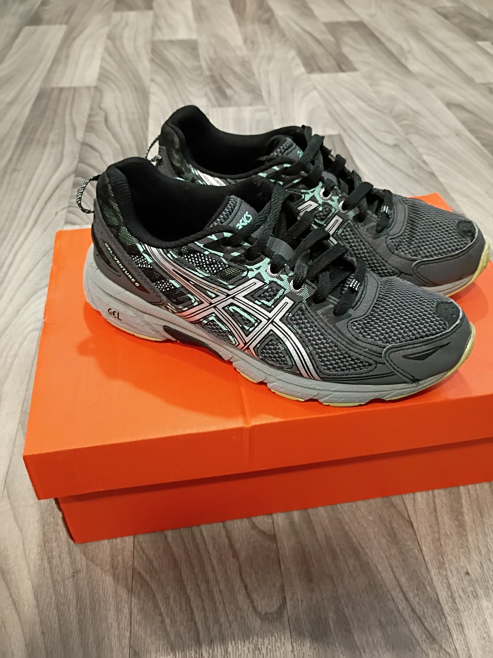 ASICS Women's Gray Running Sneakers